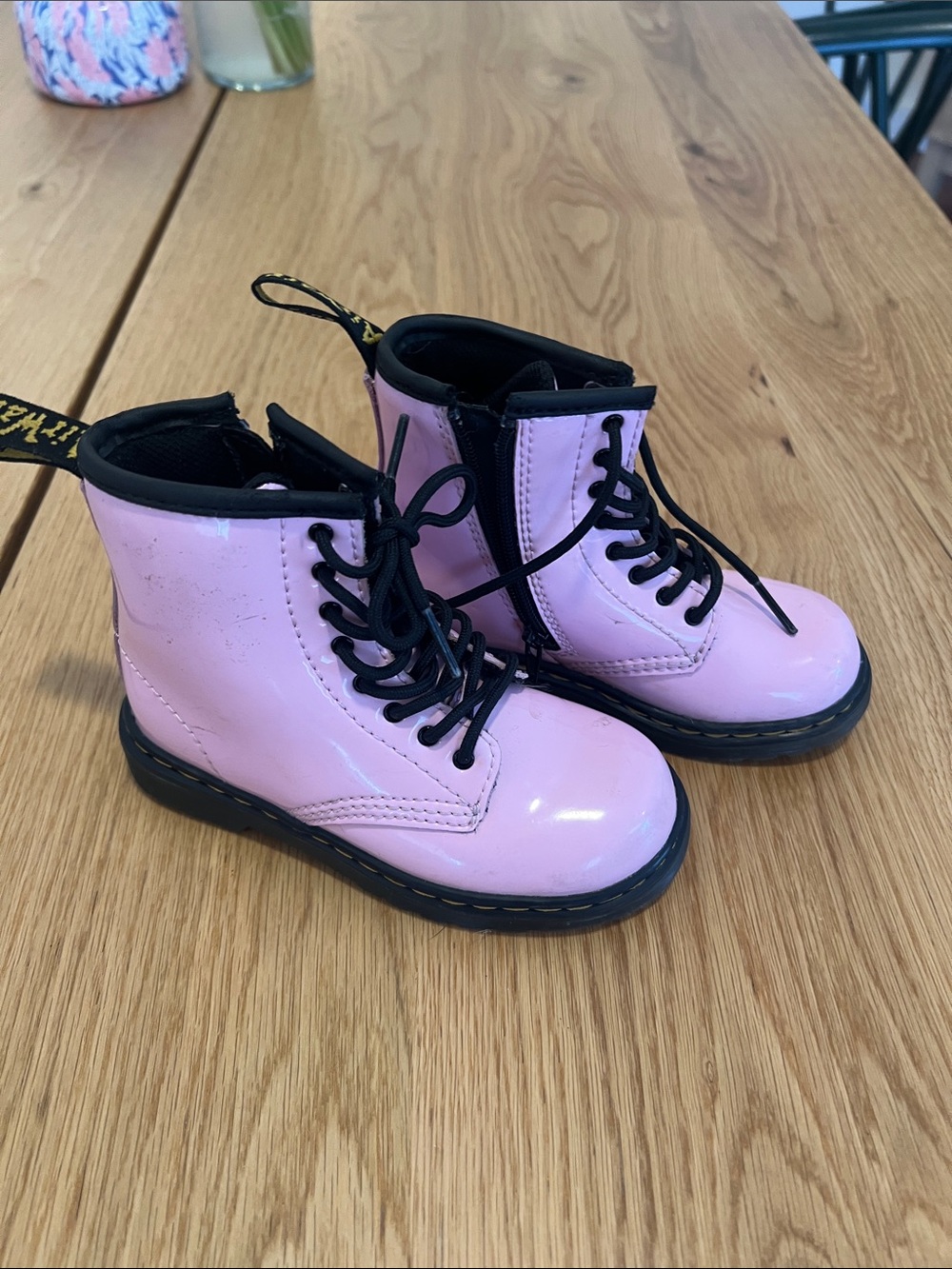 Kids Pink Boots